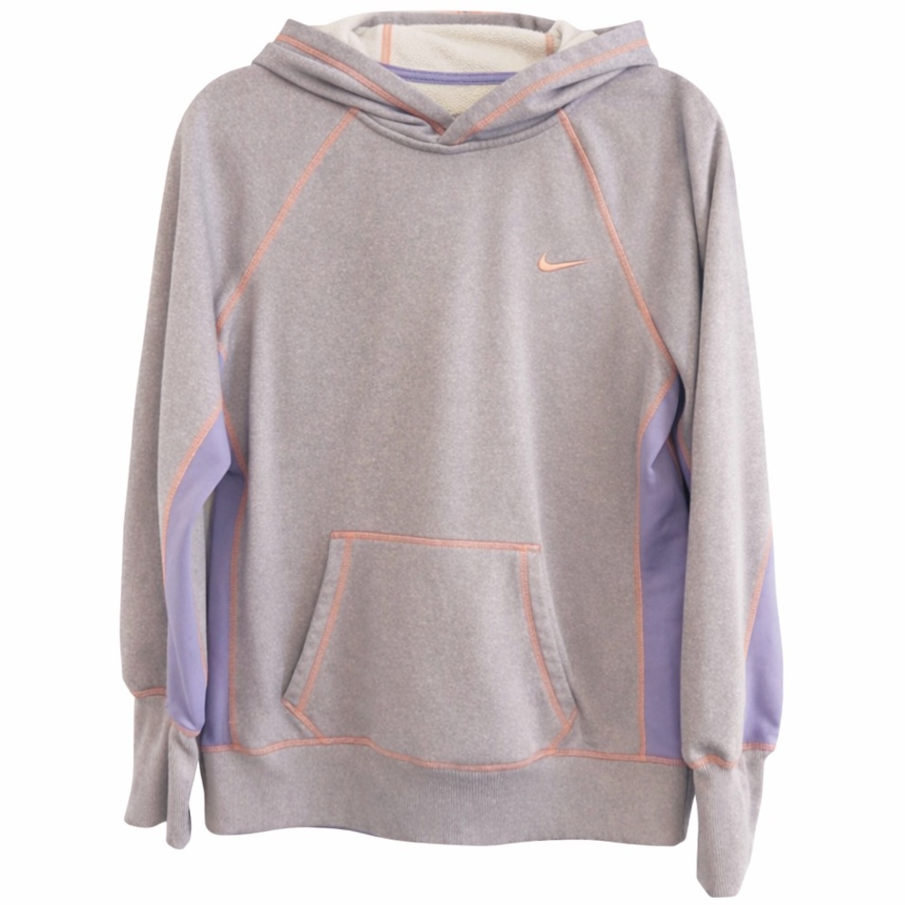Nike Therma-Fit Lilac Purple Hooded Sweatshirt